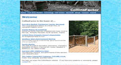 Desktop Screenshot of collinsfactor.com